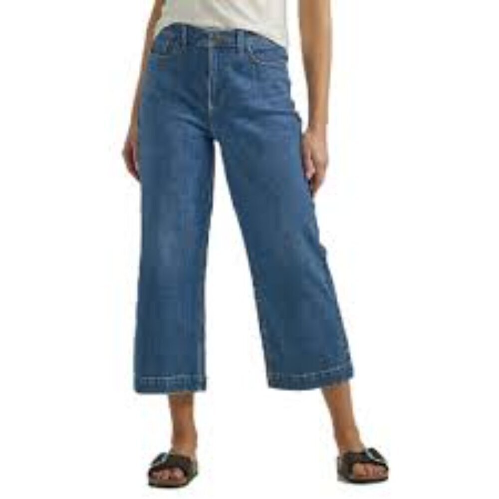 Women's Lee Shadow Veil High Rise Cropped Jeans